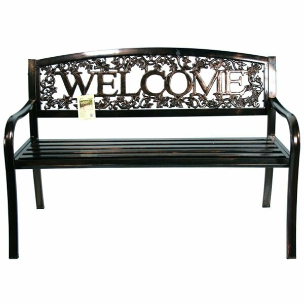 Daphnes Dinnette Metal Welcome Bench DA83784